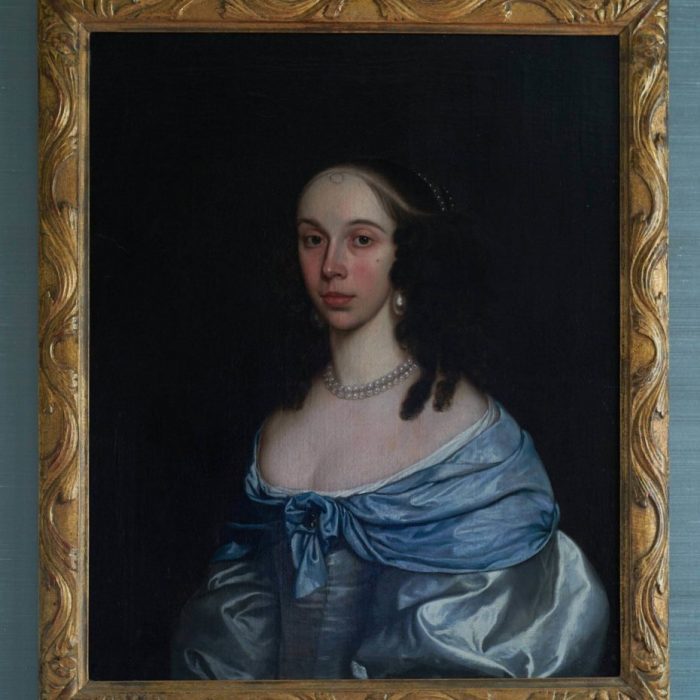 A portrait of an aristocrat lady