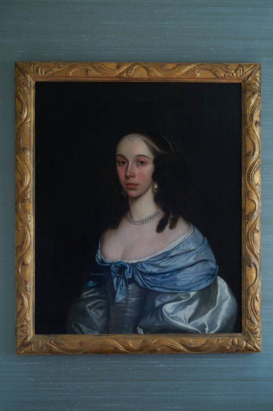 A portrait of an aristocrat lady
